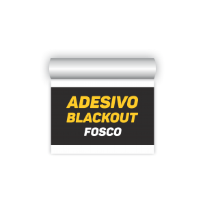 ADESIVO BLACKOUT FOSCO - ARCLAD   CORES 4x0   