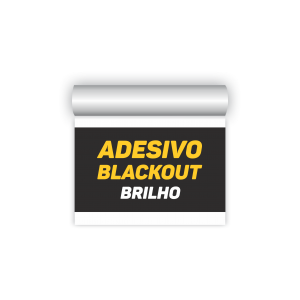 ADESIVO BLACKOUT BRILHO - RITRAMA   CORES 4x0   